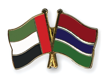 Fahnen Pins Ver-Arab-Emirate Gambia