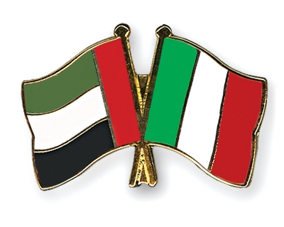 Fahnen Pins Ver-Arab-Emirate Italien