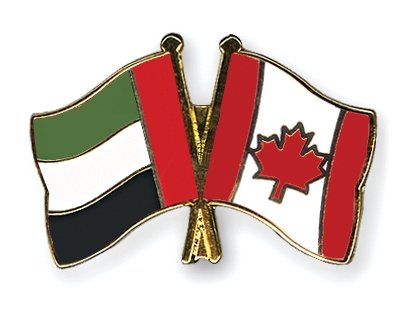 Fahnen Pins Ver-Arab-Emirate Kanada