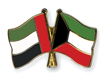 Fahnen Pins Ver-Arab-Emirate Kuwait