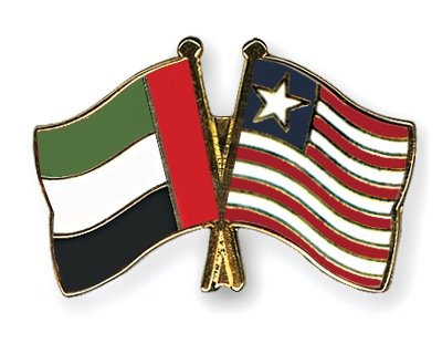 Fahnen Pins Ver-Arab-Emirate Liberia