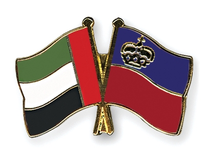 Fahnen Pins Ver-Arab-Emirate Liechtenstein