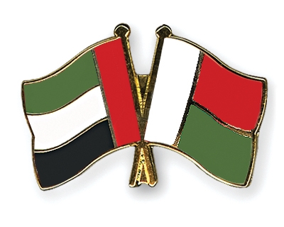 Fahnen Pins Ver-Arab-Emirate Madagaskar