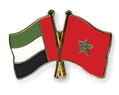 Fahnen Pins Ver-Arab-Emirate Marokko