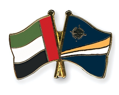 Fahnen Pins Ver-Arab-Emirate Marshallinseln