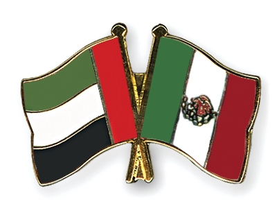 Fahnen Pins Ver-Arab-Emirate Mexiko