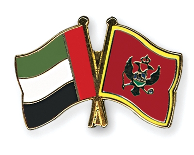 Fahnen Pins Ver-Arab-Emirate Montenegro