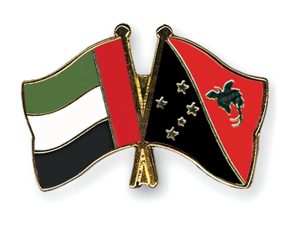Fahnen Pins Ver-Arab-Emirate Papua-Neuguinea