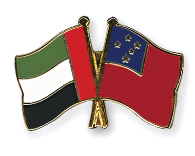 Fahnen Pins Ver-Arab-Emirate Samoa