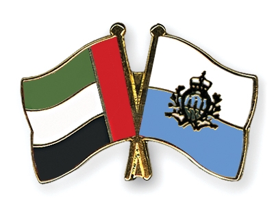 Fahnen Pins Ver-Arab-Emirate San-Marino