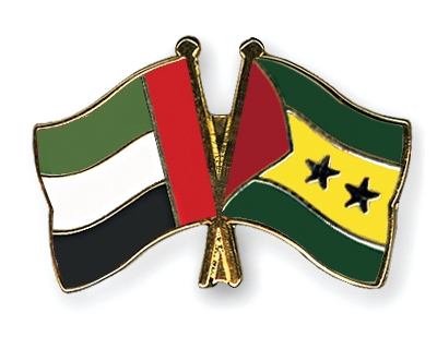 Fahnen Pins Ver-Arab-Emirate Sao-Tome-und-Principe