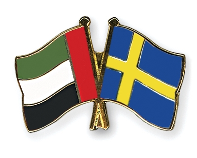 Fahnen Pins Ver-Arab-Emirate Schweden