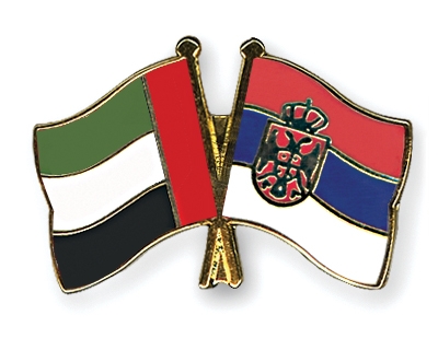 Fahnen Pins Ver-Arab-Emirate Serbien