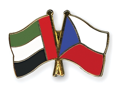 Fahnen Pins Ver-Arab-Emirate Tschechische-Republik