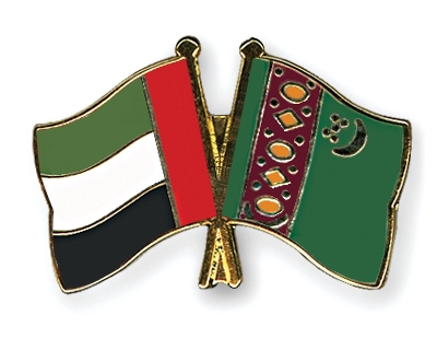 Fahnen Pins Ver-Arab-Emirate Turkmenistan