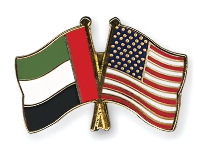 Fahnen Pins Ver-Arab-Emirate USA