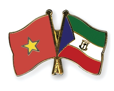 Fahnen Pins Vietnam quatorialguinea