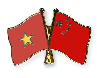 Fahnen Pins Vietnam China