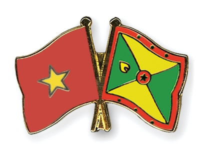 Fahnen Pins Vietnam Grenada