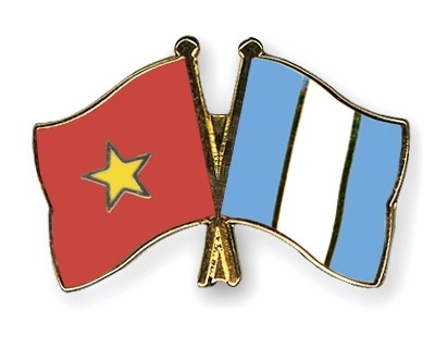 Fahnen Pins Vietnam Guatemala