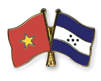 Fahnen Pins Vietnam Honduras
