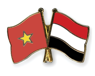 Fahnen Pins Vietnam Jemen