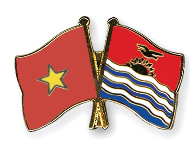 Fahnen Pins Vietnam Kiribati