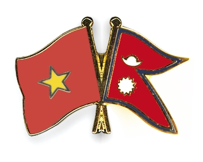 Fahnen Pins Vietnam Nepal