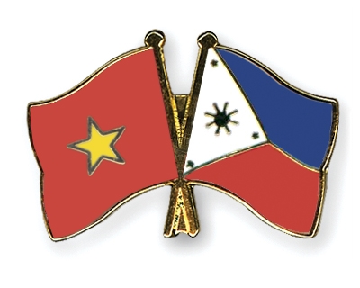 Fahnen Pins Vietnam Philippinen