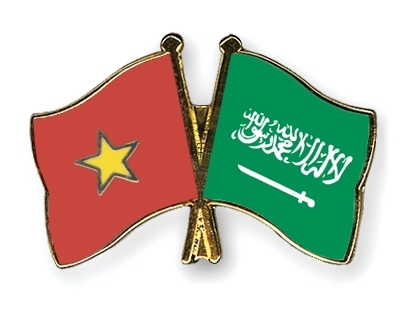 Fahnen Pins Vietnam Saudi-Arabien