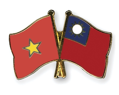 Fahnen Pins Vietnam Taiwan