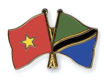 Fahnen Pins Vietnam Tansania