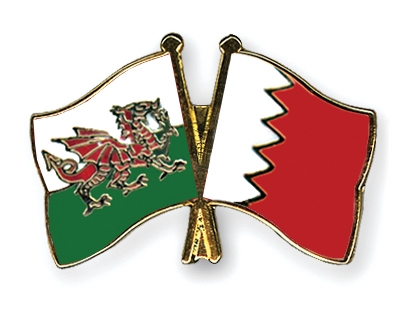 Fahnen Pins Wales Bahrain