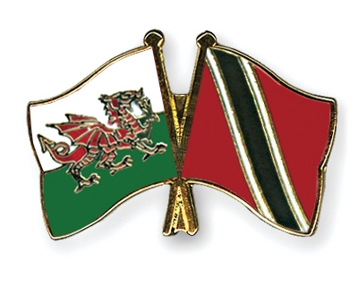 Fahnen Pins Wales Trinidad-und-Tobago