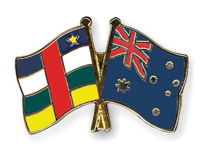 Fahnen Pins Zentralafrikanische-Republik Australien