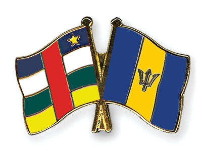 Fahnen Pins Zentralafrikanische-Republik Barbados