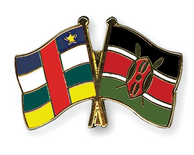 Fahnen Pins Zentralafrikanische-Republik Kenia