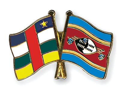 Fahnen Pins Zentralafrikanische-Republik Swasiland