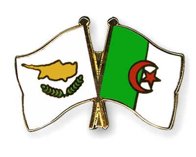 Fahnen Pins Zypern Algerien