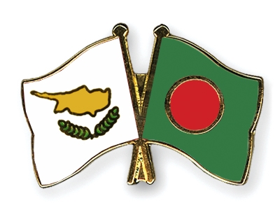 Fahnen Pins Zypern Bangladesch