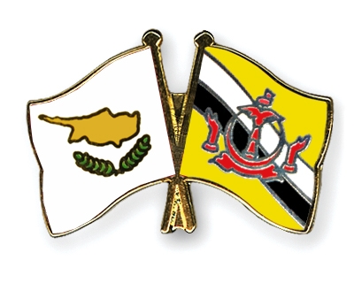 Fahnen Pins Zypern Brunei-Darussalam