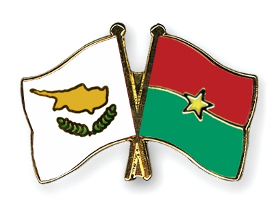 Fahnen Pins Zypern Burkina-Faso