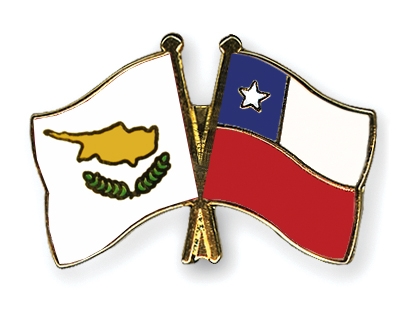 Fahnen Pins Zypern Chile