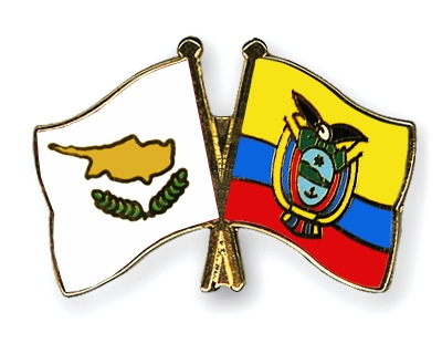 Fahnen Pins Zypern Ecuador