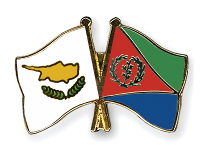 Fahnen Pins Zypern Eritrea