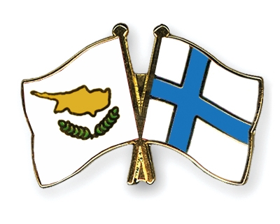 Fahnen Pins Zypern Finnland