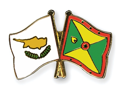 Fahnen Pins Zypern Grenada