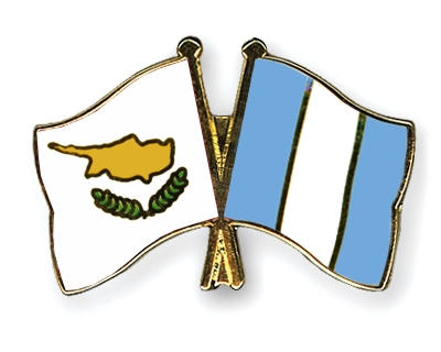 Fahnen Pins Zypern Guatemala