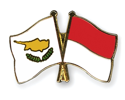 Fahnen Pins Zypern Indonesien