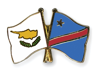 Fahnen Pins Zypern Kongo-Demokratische-Republik